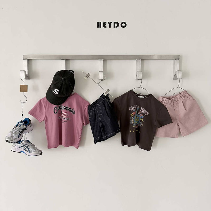Heydo - Korean Children Fashion - #designkidswear - Free Denim Shorts - 9