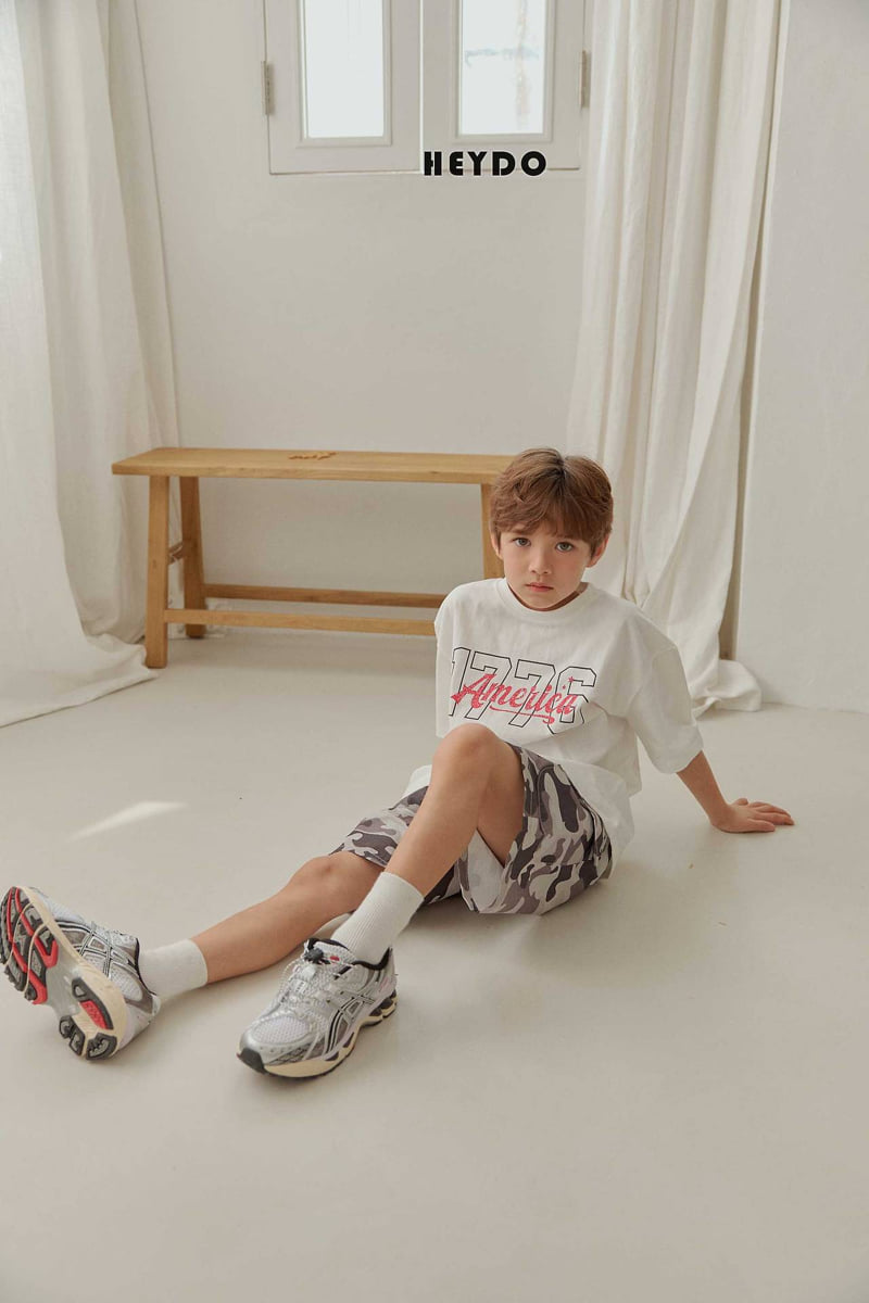 Heydo - Korean Children Fashion - #discoveringself - America Tee - 11