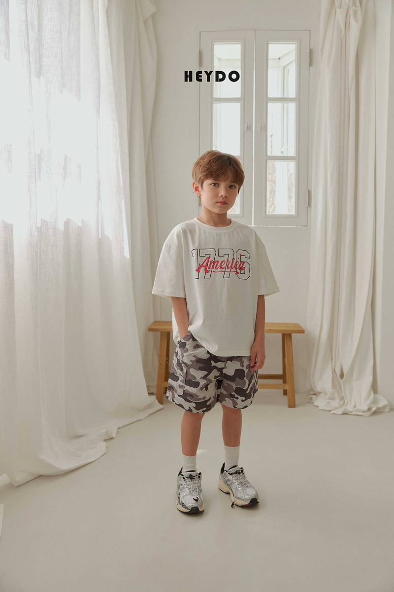 Heydo - Korean Children Fashion - #fashionkids - Camo Pocket Shorts - 6