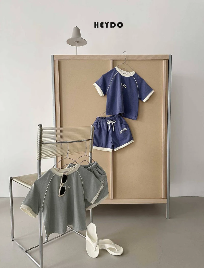 Heydo - Korean Children Fashion - #kidsshorts - New York Star Set - 6