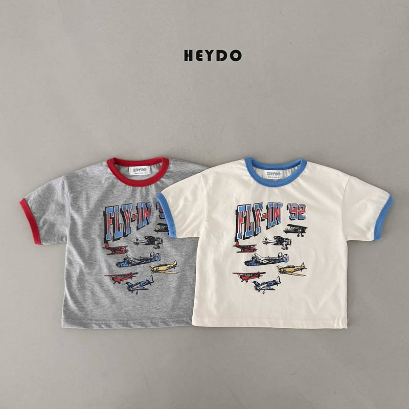 Heydo - Korean Children Fashion - #kidsstore - Airplane Tee
