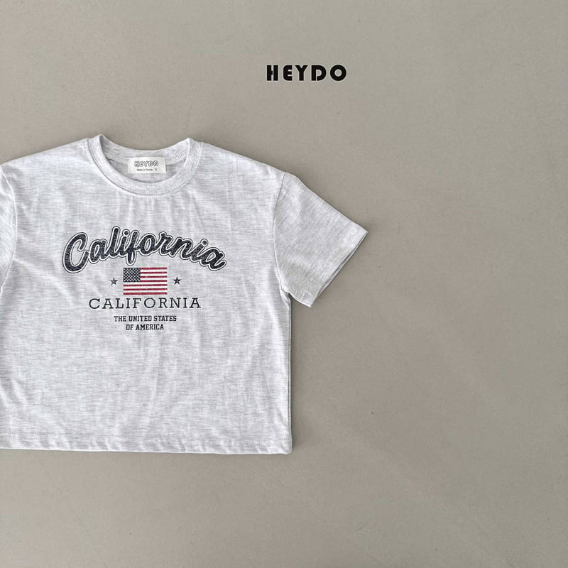 Heydo - Korean Children Fashion - #kidsshorts - California Tee - 4
