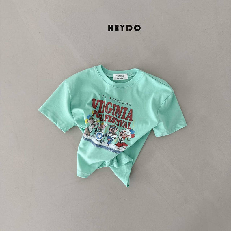 Heydo - Korean Children Fashion - #kidzfashiontrend - Pig Band Tee - 3
