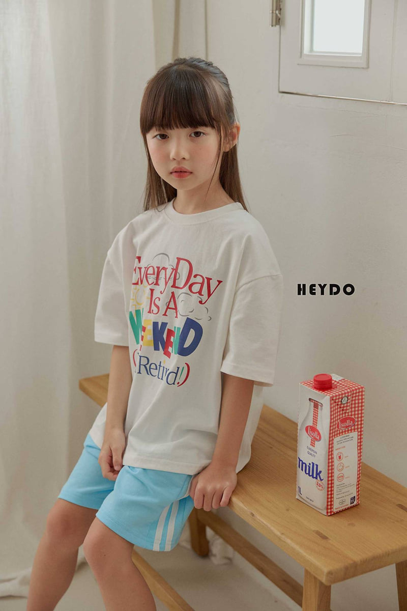 Heydo - Korean Children Fashion - #kidzfashiontrend - Color Tee - 11