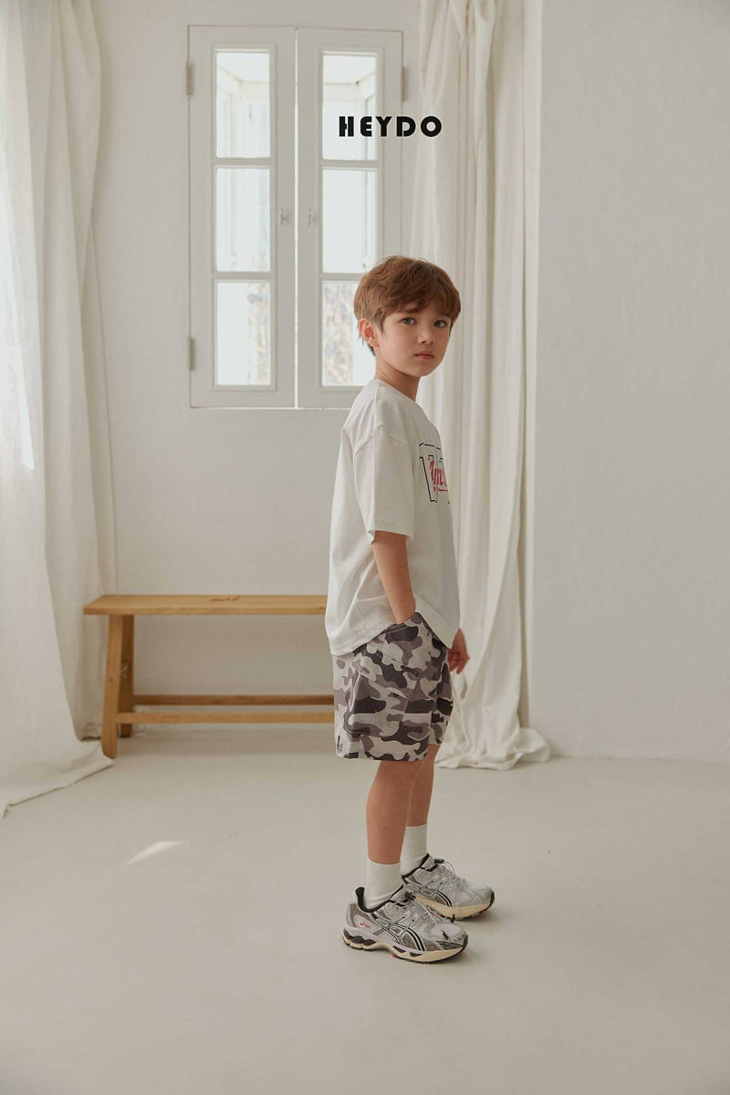 Heydo - Korean Children Fashion - #kidzfashiontrend - Camo Pocket Shorts - 9