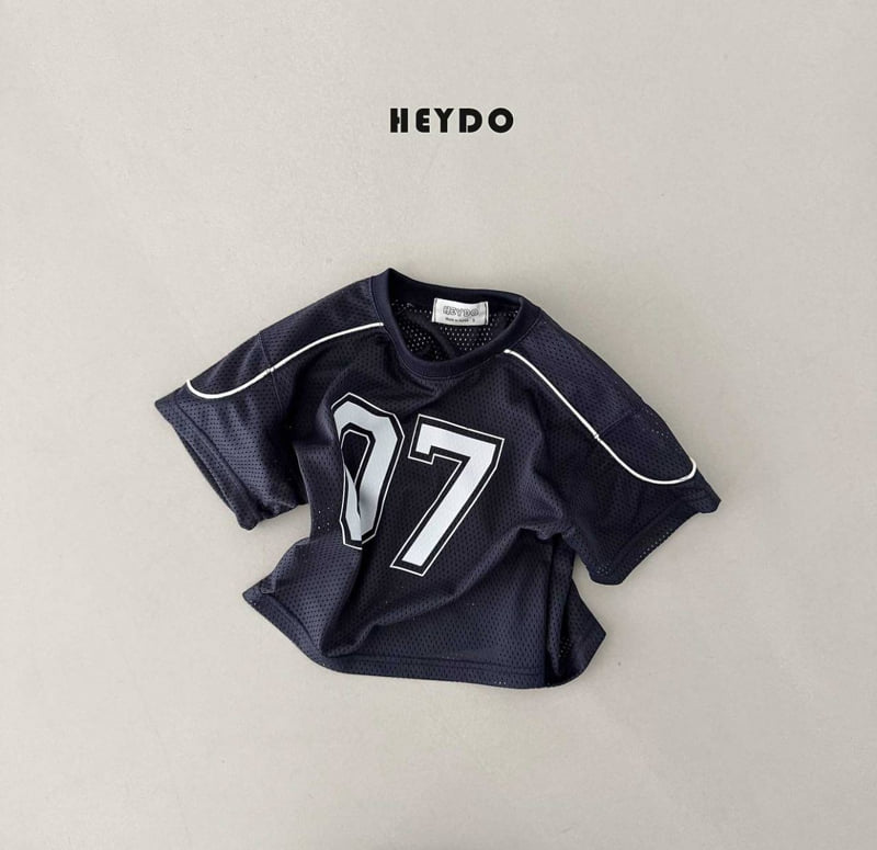 Heydo - Korean Children Fashion - #littlefashionista - 07 Line Mesh Tee - 3