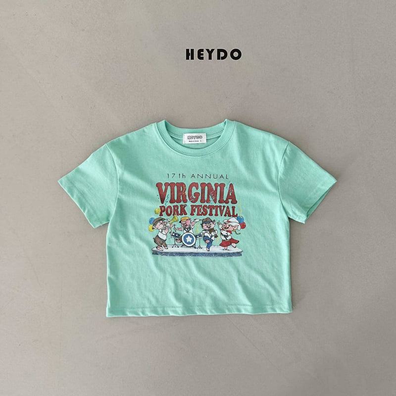 Heydo - Korean Children Fashion - #littlefashionista - Pig Band Tee - 5