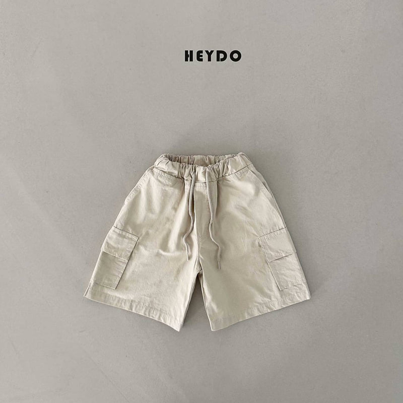 Heydo - Korean Children Fashion - #magicofchildhood - Cargo Rib Shorts - 3