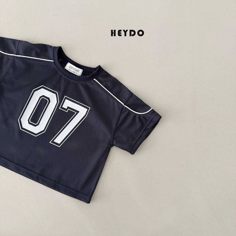 Heydo - Korean Children Fashion - #littlefashionista - 07 Line Mesh Tee - 4