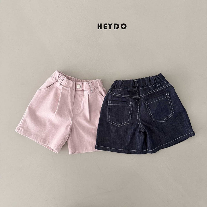 Heydo - Korean Children Fashion - #magicofchildhood - Free Denim Shorts - 3