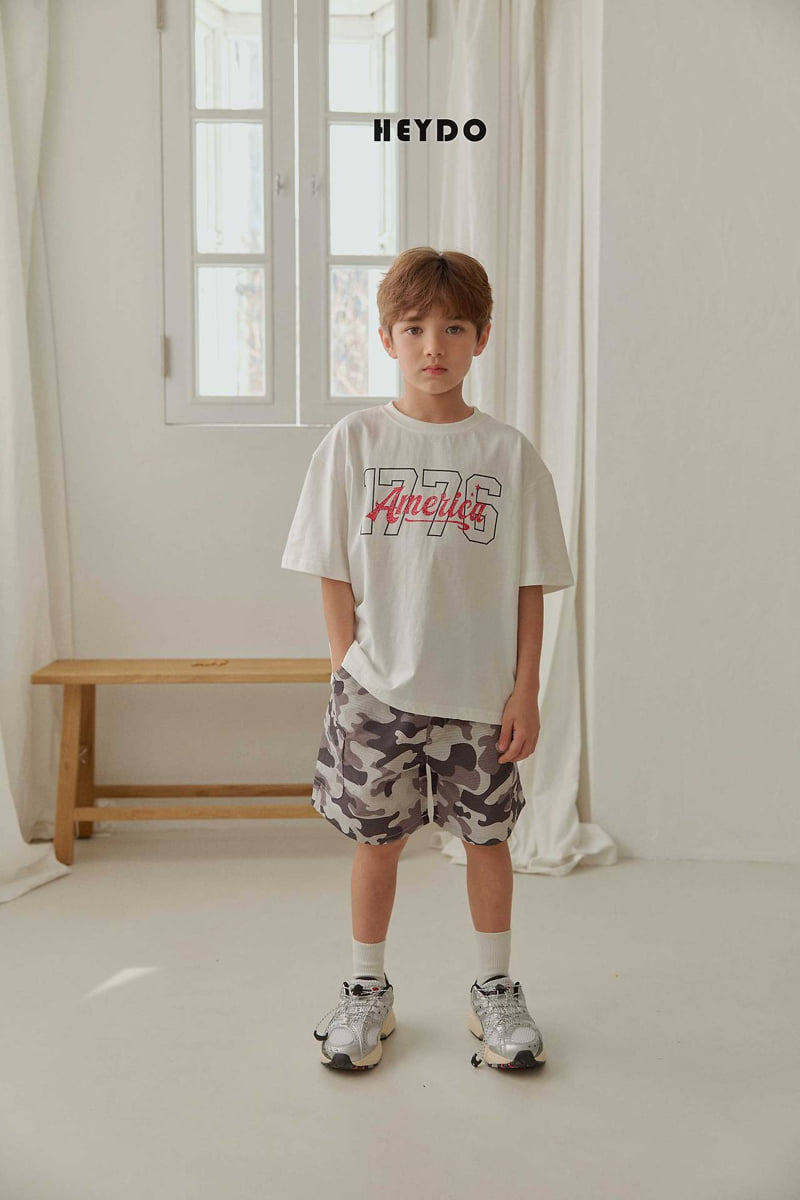 Heydo - Korean Children Fashion - #magicofchildhood - Camo Pocket Shorts - 12