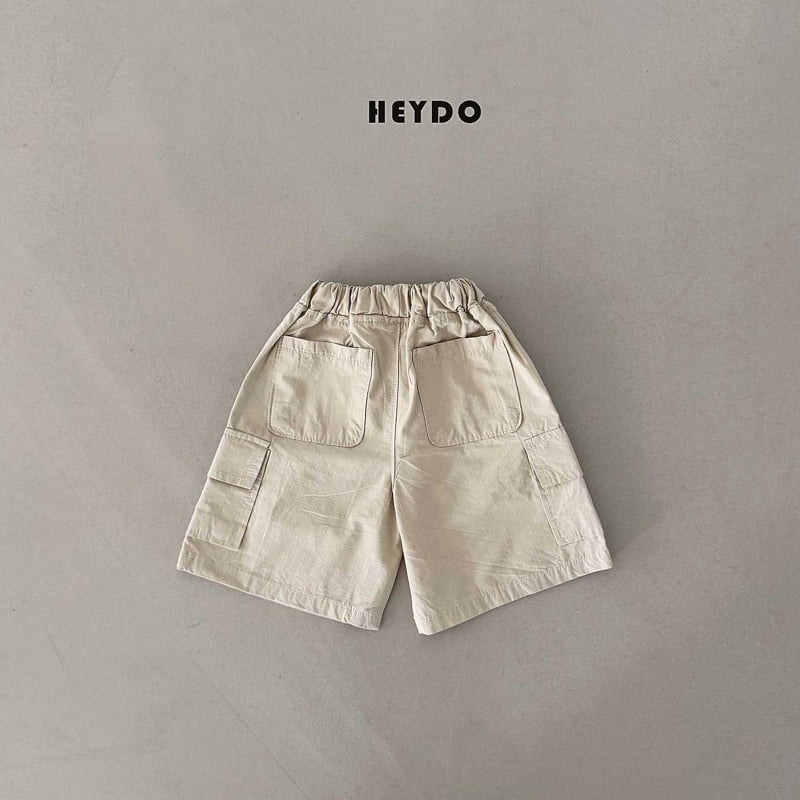 Heydo - Korean Children Fashion - #magicofchildhood - Cargo Rib Shorts - 4