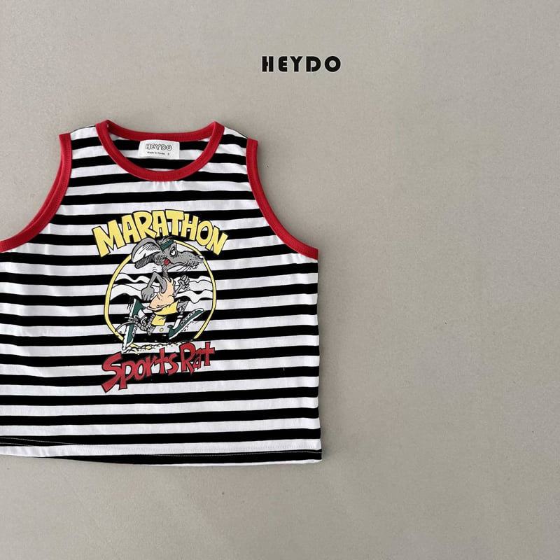 Heydo - Korean Children Fashion - #magicofchildhood - Marathon Sleeveless Tee - 4