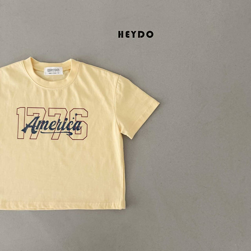 Heydo - Korean Children Fashion - #minifashionista - America Tee - 4