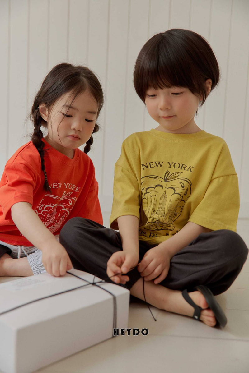Heydo - Korean Children Fashion - #prettylittlegirls - Big Apple Tee - 6