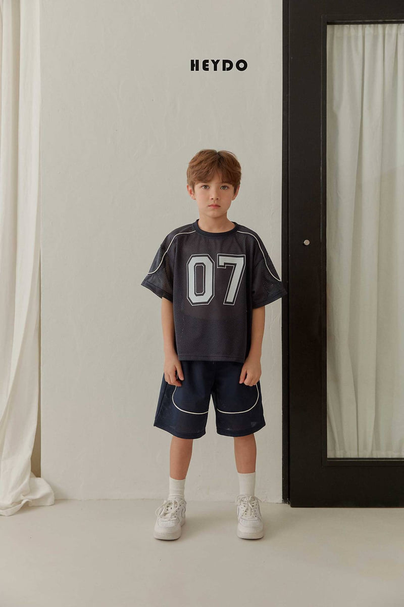 Heydo - Korean Children Fashion - #stylishchildhood - 07 Line Mesh Tee - 9