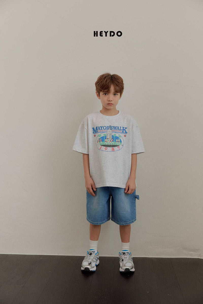 Heydo - Korean Children Fashion - #todddlerfashion - Running Crew Tee - 9