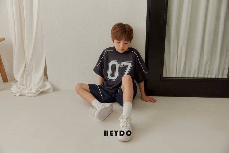 Heydo - Korean Children Fashion - #todddlerfashion - 07 Line Mesh Tee - 7