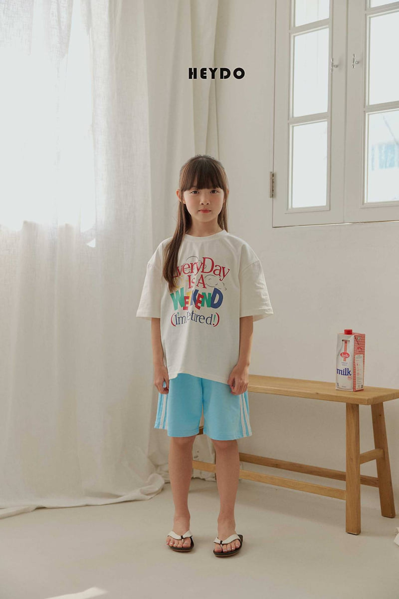 Heydo - Korean Children Fashion - #todddlerfashion - Billy Line Shorts - 11