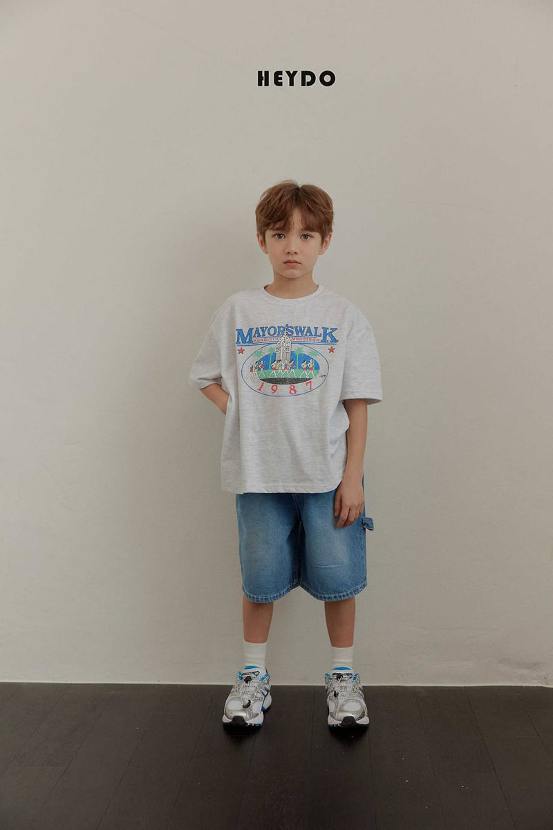 Heydo - Korean Children Fashion - #toddlerclothing - Running Crew Tee - 10