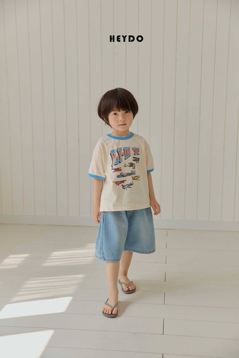 Heydo - Korean Children Fashion - #toddlerclothing - Airplane Tee - 9