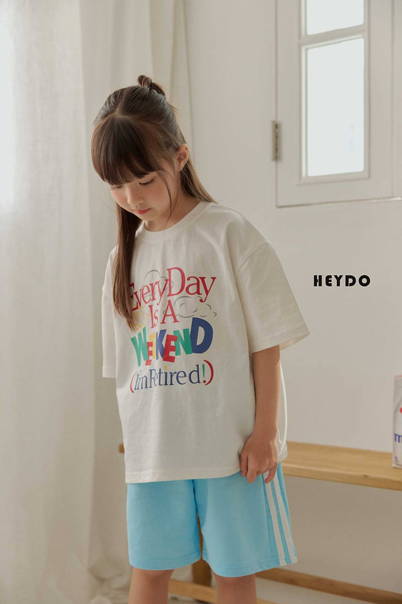 Heydo - Korean Children Fashion - #toddlerclothing - Billy Line Shorts - 12