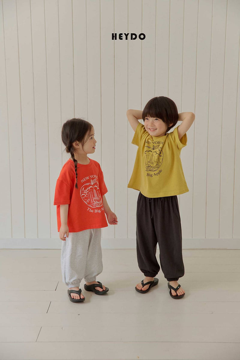 Heydo - Korean Children Fashion - #toddlerclothing - Big Apple Tee - 8
