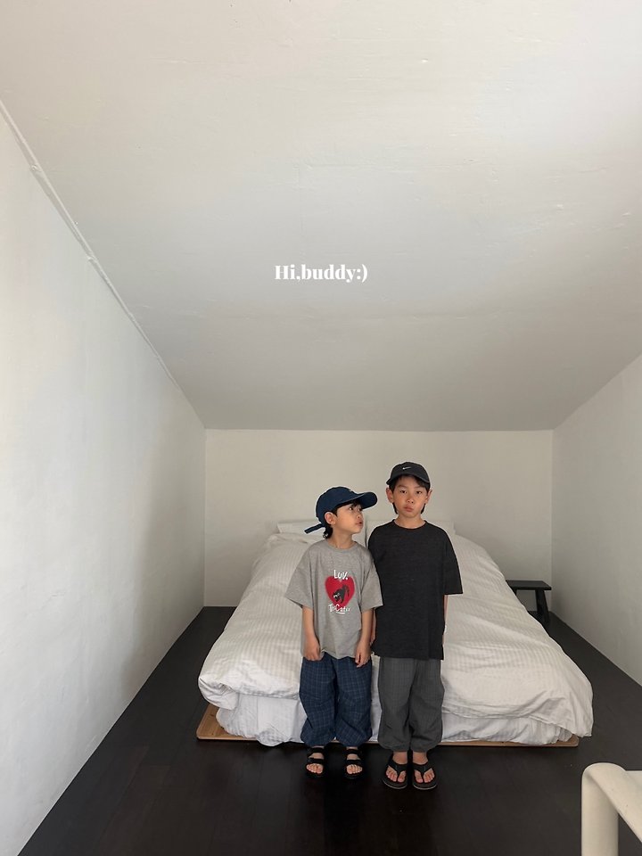 Hi buddy - Korean Children Fashion - #Kfashion4kids - Check Tok Pants - 6