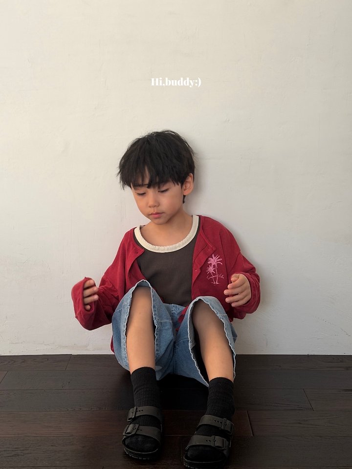 Hi buddy - Korean Children Fashion - #Kfashion4kids - Palm Tree Cardigan - 5