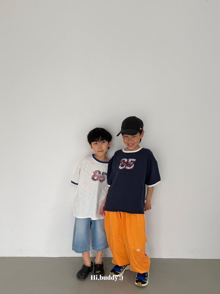 Hi buddy - Korean Children Fashion - #childofig - 85 Ringer Tee - 10