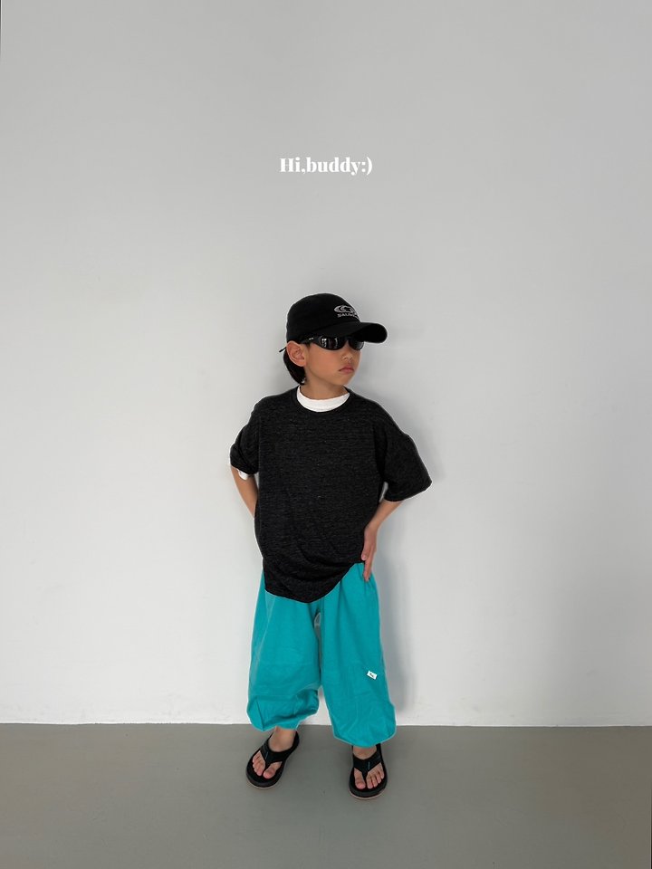 Hi buddy - Korean Children Fashion - #childofig - Slit Short Sleeve Tee - 6