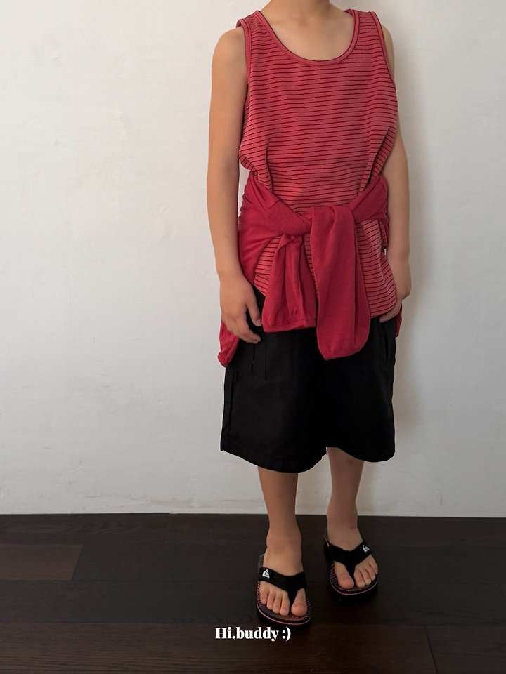 Hi buddy - Korean Children Fashion - #childofig - Pigment Stripe Sleeveless - 11