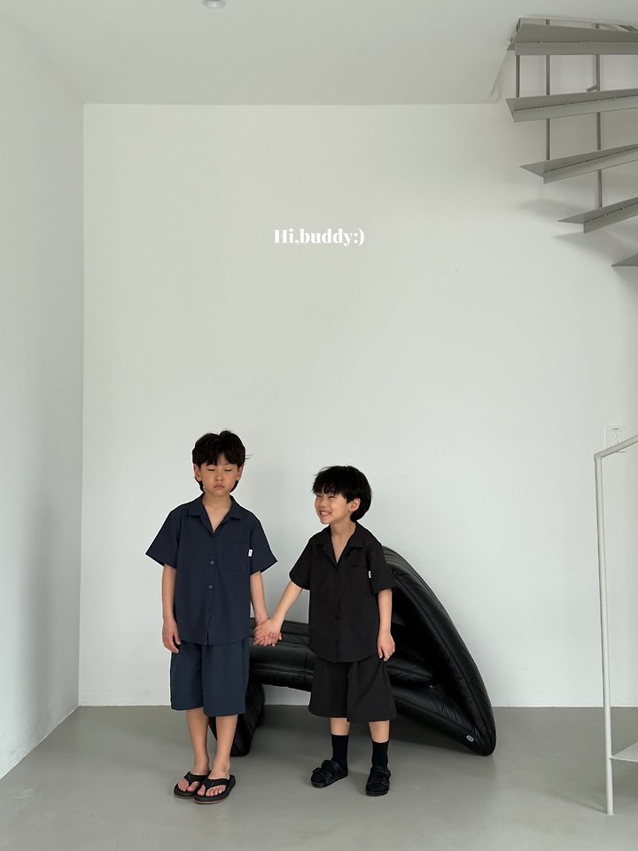 Hi buddy - Korean Children Fashion - #childofig - Seersucker Shirt - 7