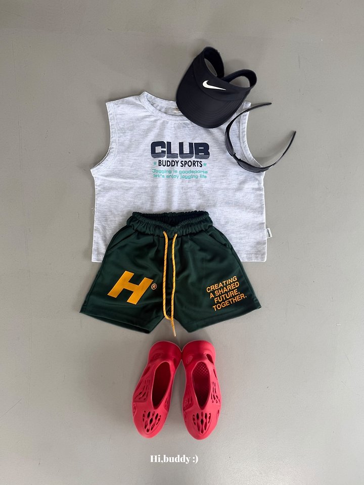 Hi buddy - Korean Children Fashion - #childrensboutique - Club Sleeveless - 2