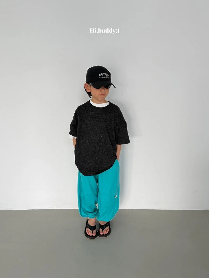 Hi buddy - Korean Children Fashion - #childrensboutique - Label Jogger Pants - 10