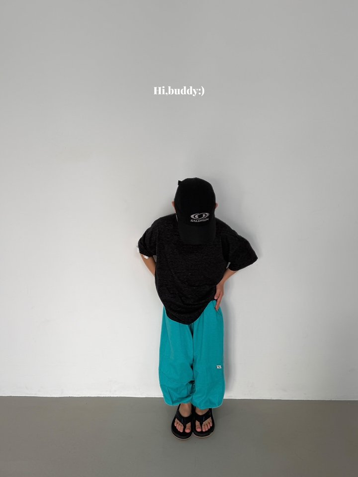 Hi buddy - Korean Children Fashion - #childrensboutique - Slit Short Sleeve Tee - 7