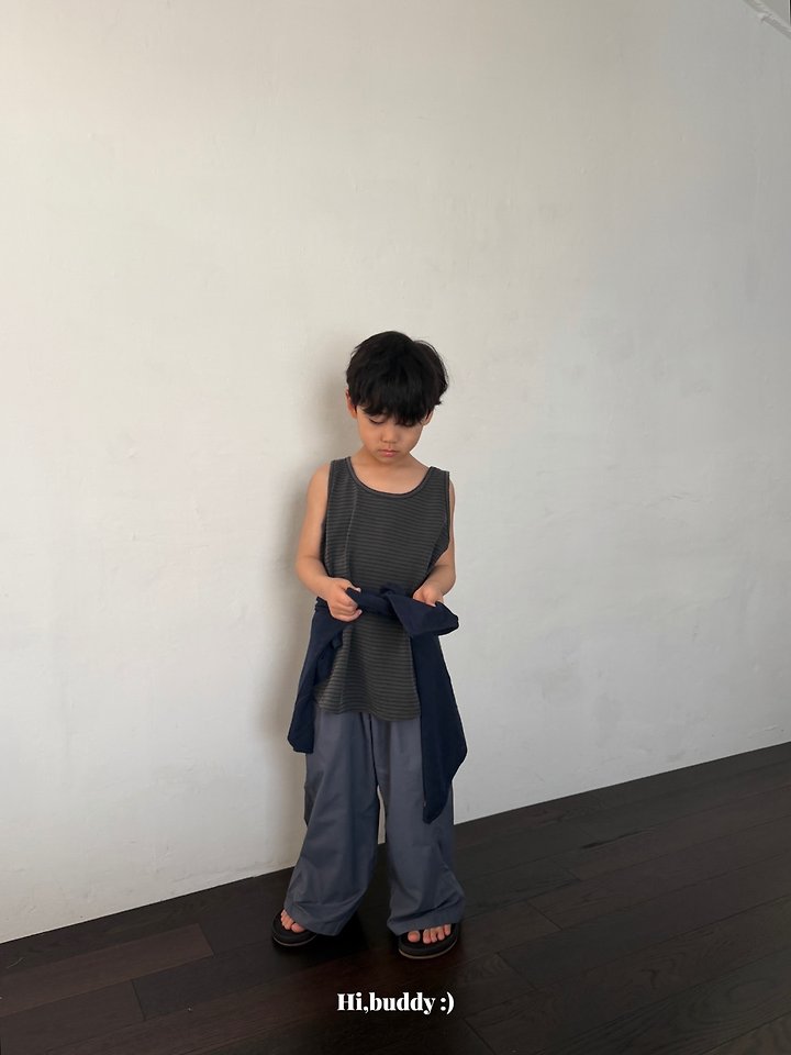 Hi buddy - Korean Children Fashion - #childrensboutique - Pigment Stripe Sleeveless - 12