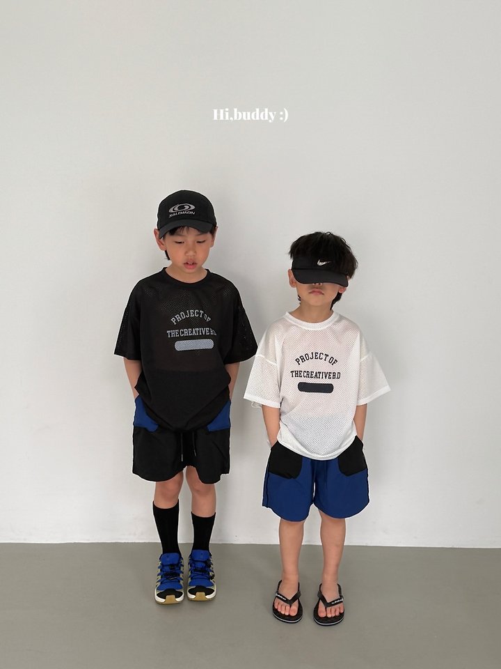 Hi buddy - Korean Children Fashion - #designkidswear - Return Mesh Tee - 5