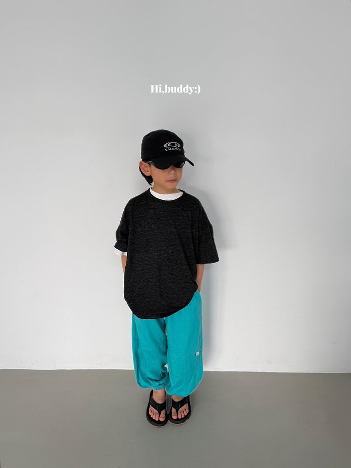 Hi buddy - Korean Children Fashion - #designkidswear - Label Jogger Pants - 11