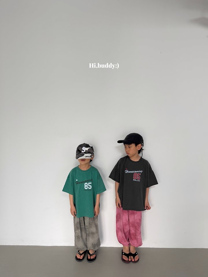 Hi buddy - Korean Children Fashion - #designkidswear - 85 Pigment Tee - 6