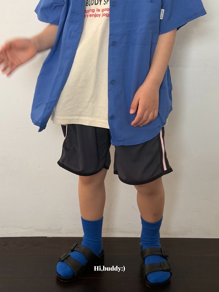 Hi buddy - Korean Children Fashion - #designkidswear - Taping Pants - 5