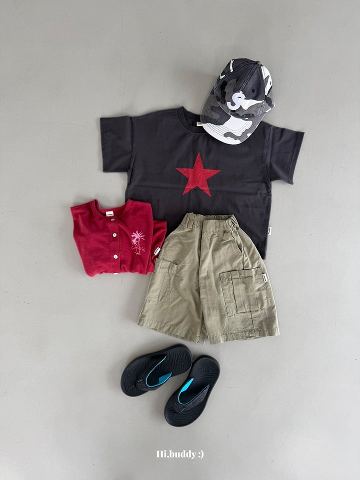 Hi buddy - Korean Children Fashion - #designkidswear - Star Tee - 2