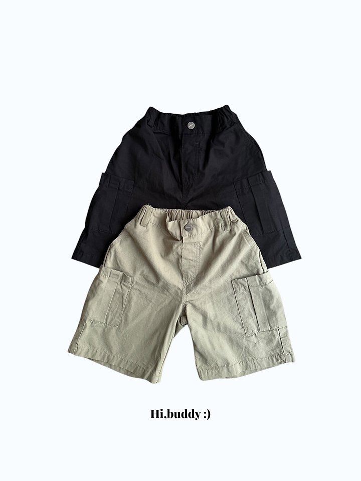 Hi buddy - Korean Children Fashion - #designkidswear - Cargo Bermuda Shorts