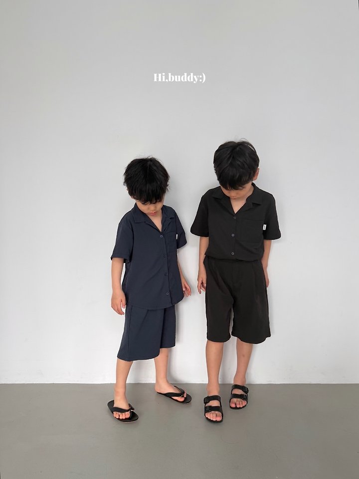 Hi buddy - Korean Children Fashion - #designkidswear - Seersucker Bermuda Shorts - 10