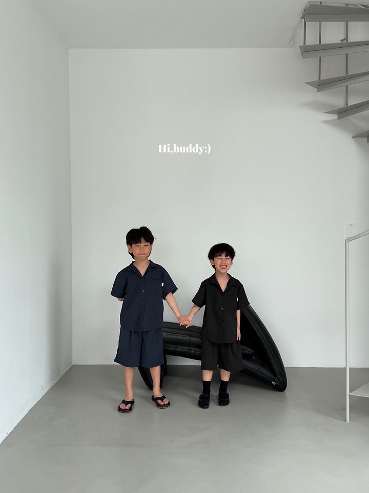 Hi buddy - Korean Children Fashion - #designkidswear - Seersucker Shirt - 9
