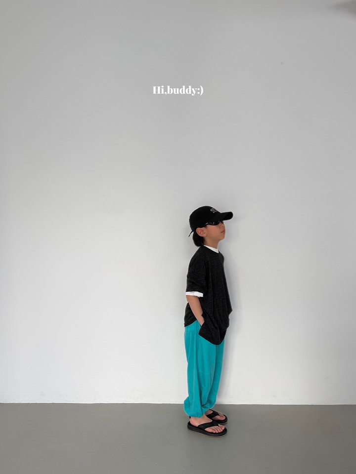 Hi buddy - Korean Children Fashion - #discoveringself - Label Jogger Pants - 12
