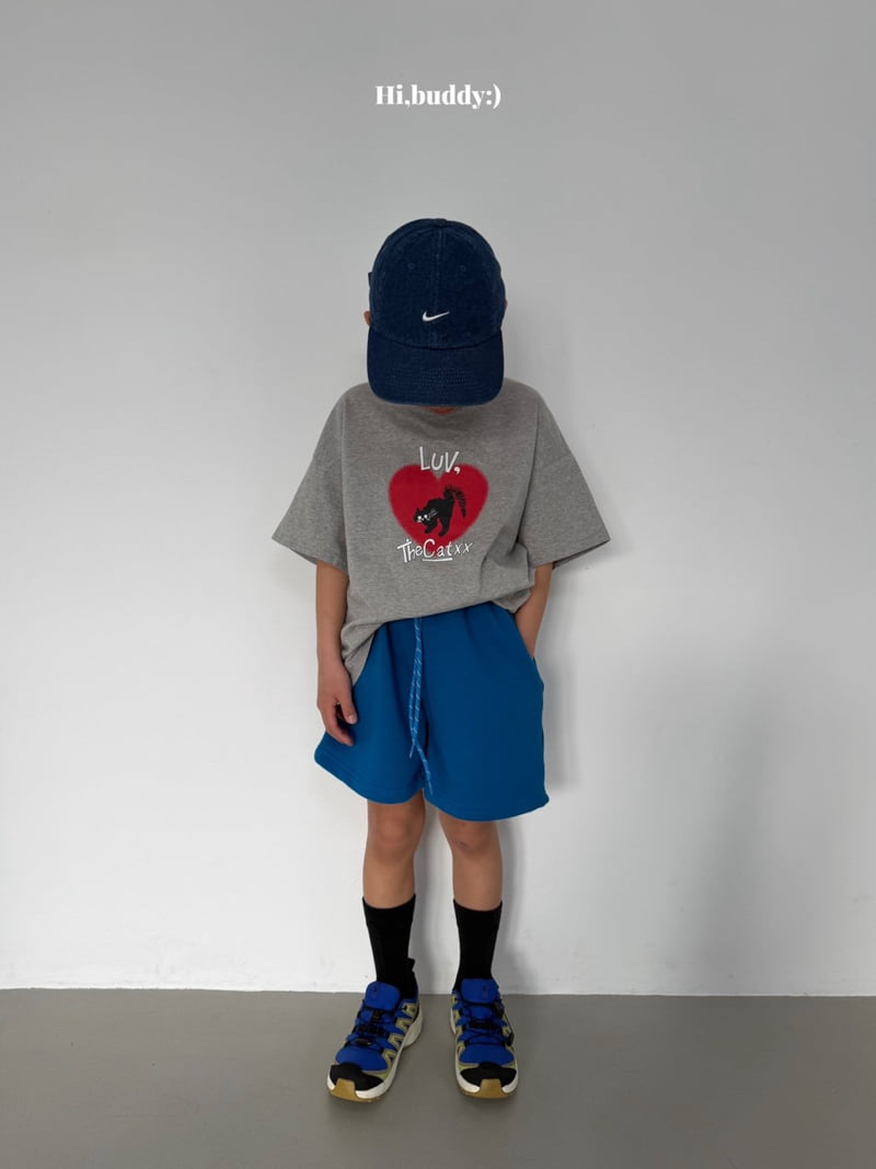 Hi buddy - Korean Children Fashion - #discoveringself - Love Cat Tee - 11