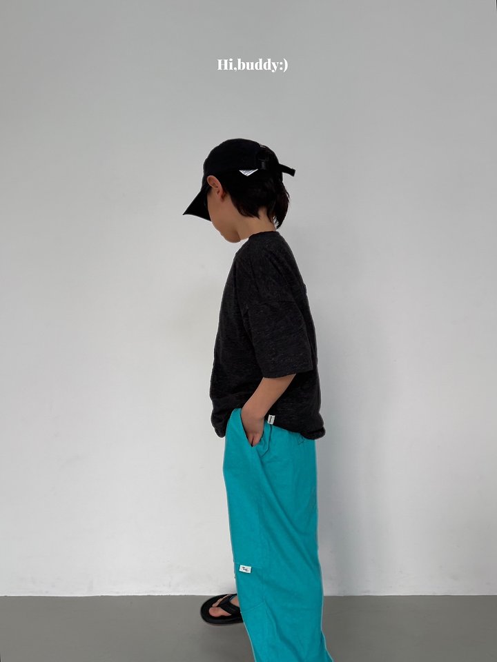Hi buddy - Korean Children Fashion - #discoveringself - Slit Short Sleeve Tee - 9