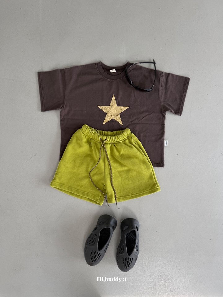 Hi buddy - Korean Children Fashion - #discoveringself - Star Tee - 3