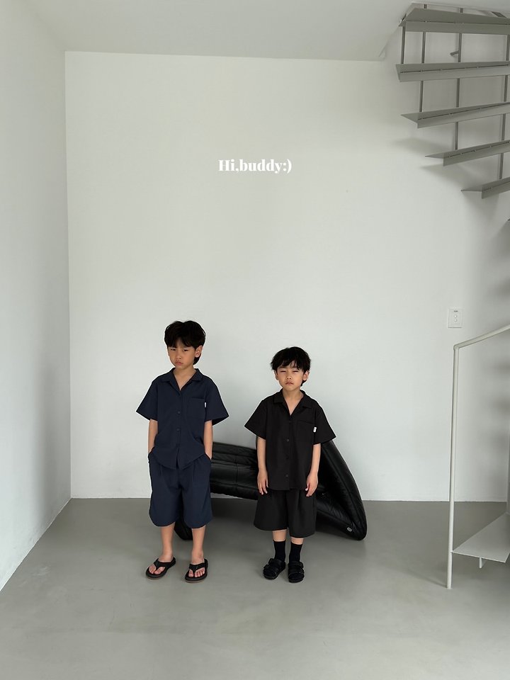 Hi buddy - Korean Children Fashion - #discoveringself - Seersucker Shirt - 10